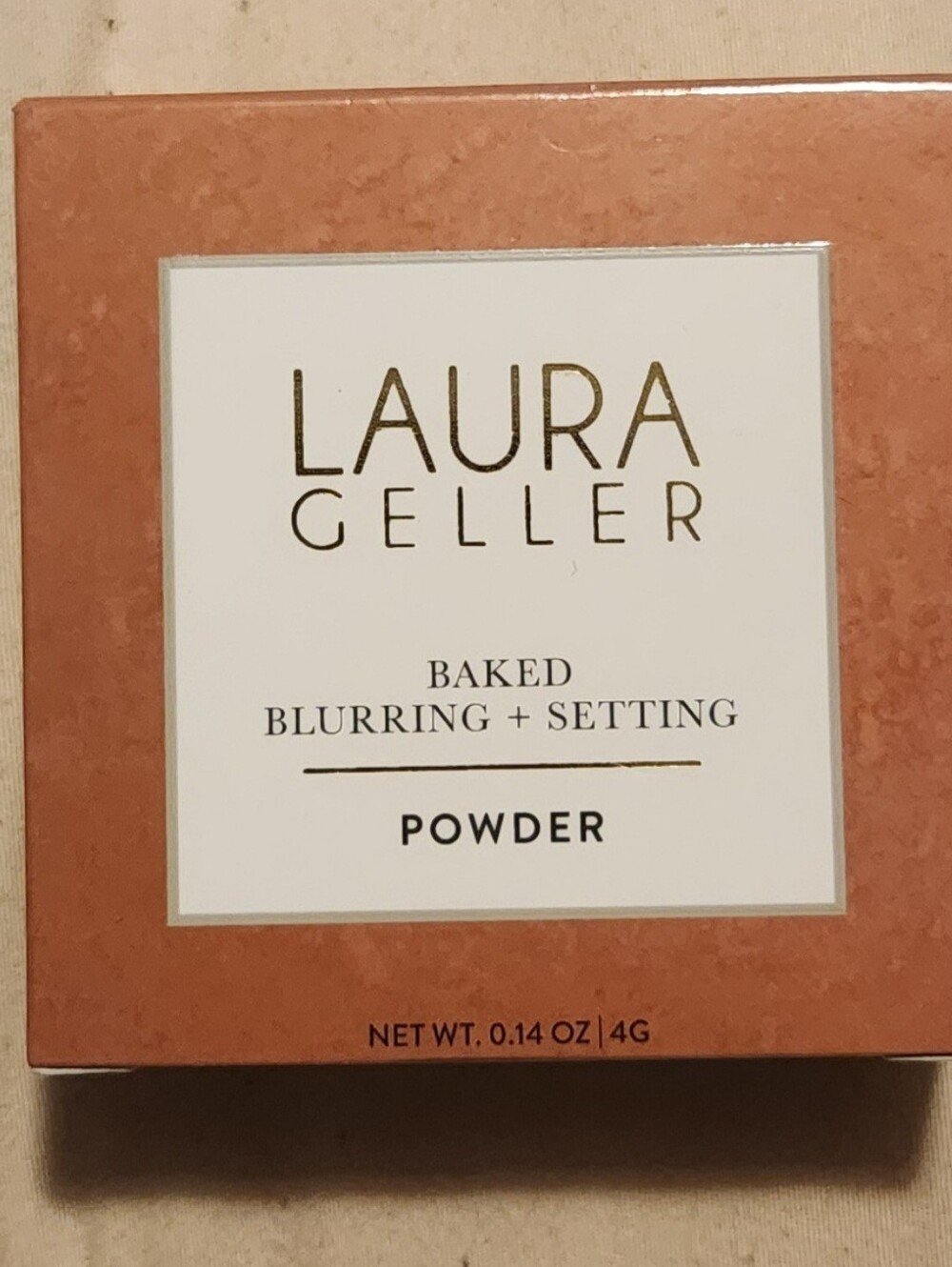 Laura Geller Baked Blurring + Setting Powder - Tan/Deep - 0.14 oz - NIB